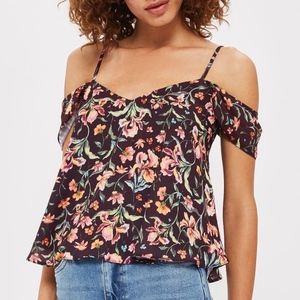 topshop • cold shoulder camisole